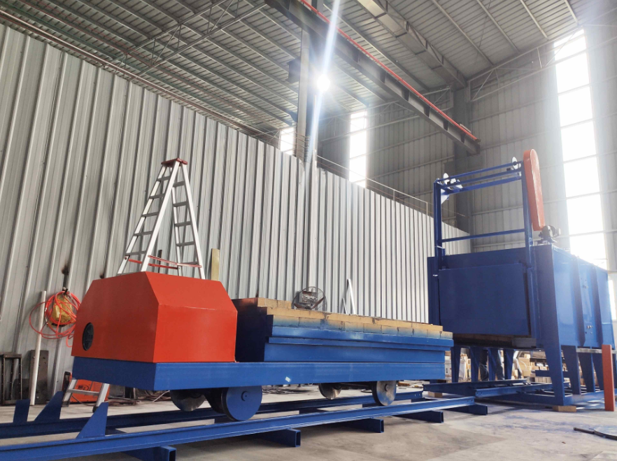 孟加拉國-純棉爐膛高溫臺車爐(圖1) 孟加拉國-純棉爐膛高溫臺車爐(圖1)