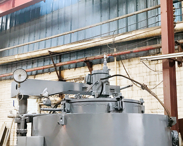 用滲氮爐進(jìn)行鑄鐵的滲氮