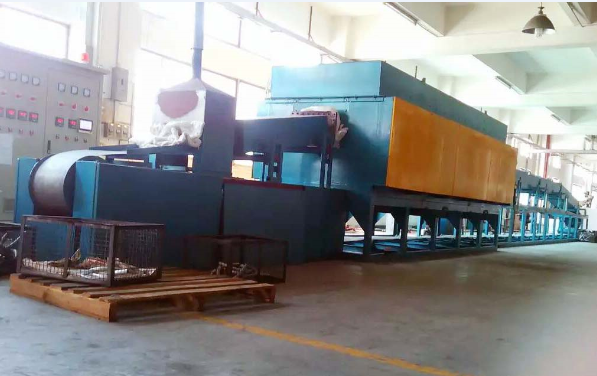 不銹鋼拉絲熱處理生產線