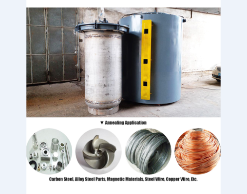 一種井式退火爐的地上安放裝置