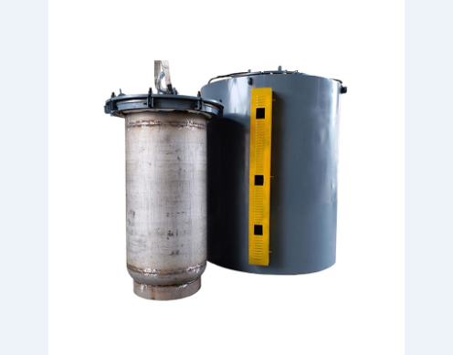 一種井式退火爐退火內壁吹掃連接裝置