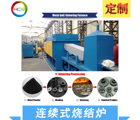 立式金屬粉末連續(xù)燒結(jié)爐