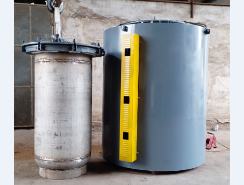 一種帶有廢氣處理機構(gòu)的井式滲碳爐