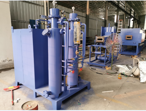 一種氨分解爐富氧節能燃燒器