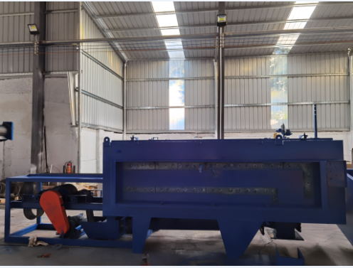 網(wǎng)帶連續(xù)式氣體滲碳爐機組的研制