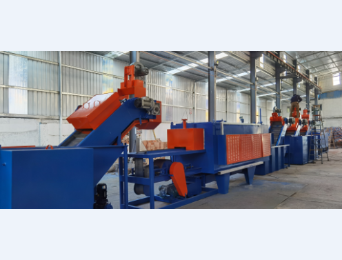 氣氛橫向循環型網帶式滲碳爐